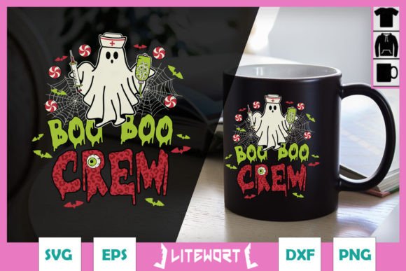 Boo Boo Crew SVG: Crafts & Graphics for Branding