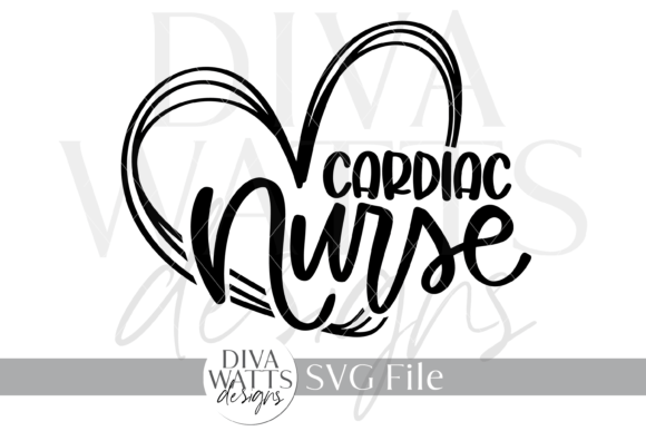 Cardiac Nurse SVG: Premium Graphics for Crafts & Blogs