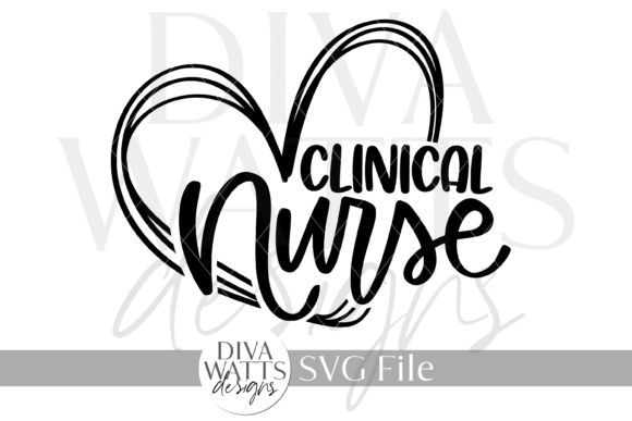 Clinical Nurse SVG: Premium Graphics for Crafts