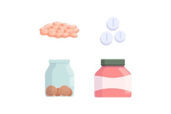 Drug Medical Vector Graphics Freebies