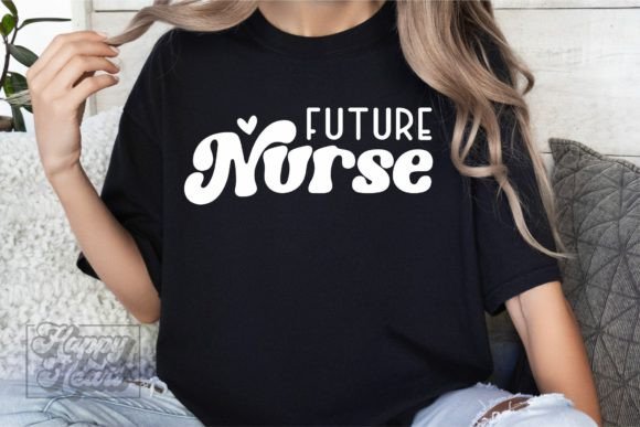 Future Nurse Graphics for Crafts and Branding
