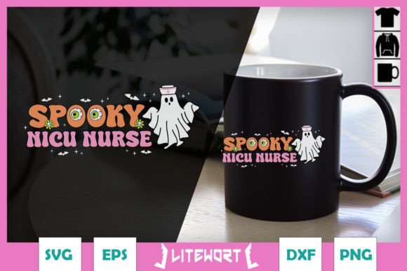 Halloween Nurse SVG for Crafts and Graphics
