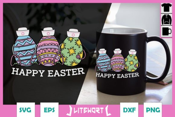 Happy Easter Egg Nurse SVG: A Pro Review