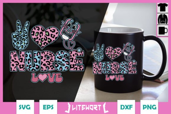 Happy Easter Eggs Nurse SVG Retro: Graphics for Crafts