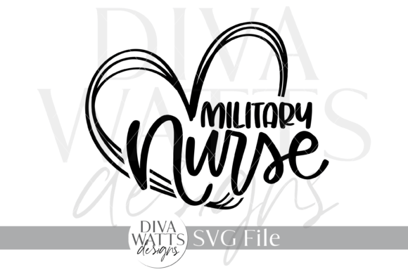 Military Nurse SVG: Premium Graphics for Crafts