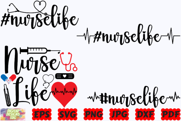 Nurse Life SVG: Essential Graphics for Crafts