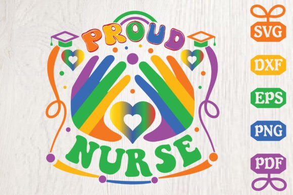 Proud Nurse SVG: Graphics & Crafts for Branding