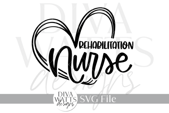 Rehabilitation Nurse SVG: Graphics for Crafts