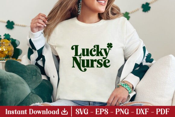 Review: St Patrick's Day SVG Lucky Nurse Design