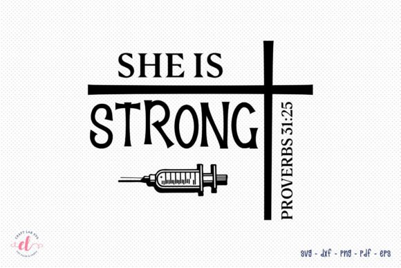 She is Strong Graphics for Crafts Review