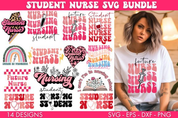 Student Nurse SVG Bundle: A Designer's Review