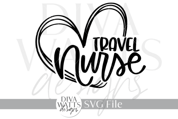 Travel Nurse SVG: Premium Graphics for Crafts & Blogs